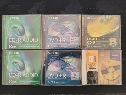 Lotto dvd r vergini - lotto, cd-r