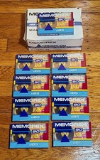 9 nastri cassette audio vuote