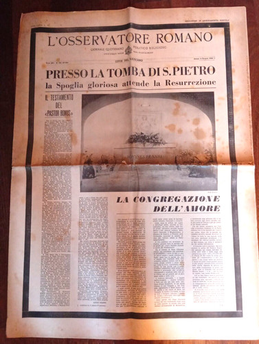 Testamento papa roncalli - testamento,