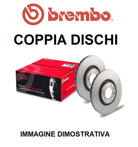 Coppia dischi freno brembo - dischi,