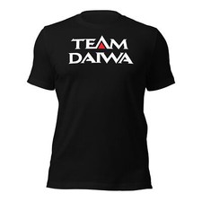 Fantastico! T-shirt unisex Team Daiwa Pro con logo ispirato alla pesca S-5XL - Nuova!