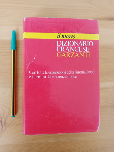 Dizionario francese garzanti - dizionario,