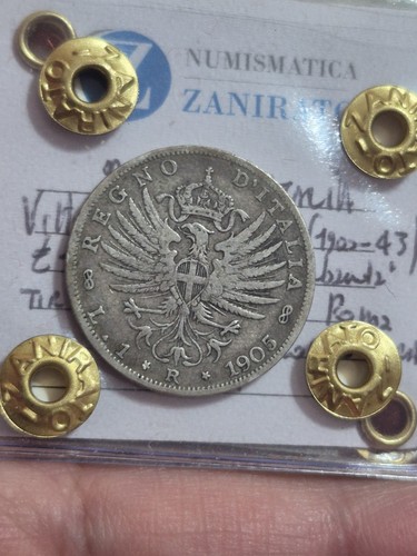 Lira 1905 vittorio emanuele - lira,
