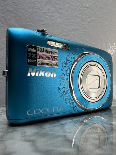 Nikon coolpix s3500 blue - nikon,