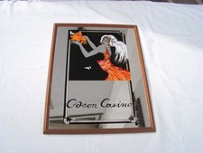 Specchio quadro pubblicitario vintage Odeon Casinò INTROVABILE!!!!
