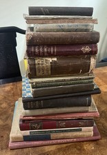 Lot of 20 Antique Books