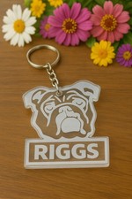 Personalised Bulldog Dog pet