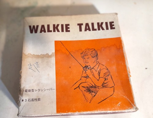 Walkie talkie vintage - walkie,
