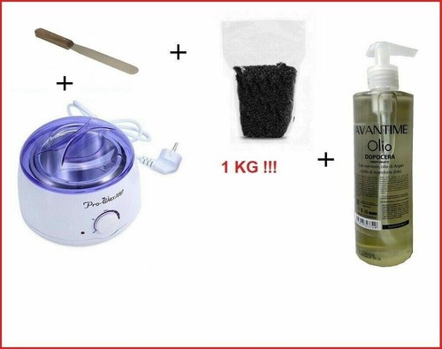 Kit depilazione scaldacera - kit, +