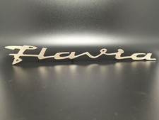 LANCIA FLAVIA LOGO SIGLA EMBLEMA FREGIO STEMMA SCRITTA TARGHETTA BADGE PLACCA