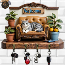 Wall keychain 30cm kitten - keychain,