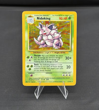 Pokémon tcg Base Set Nidoking