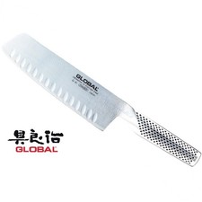 Nakiri 18 cm alveolato verdura giapponese Global G81