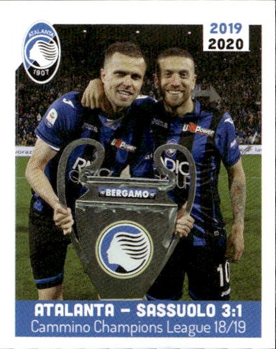 Figurina atalanta calcio - figurina,