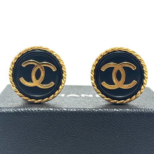 Orecchini tondi chanel 96p - orecchini,