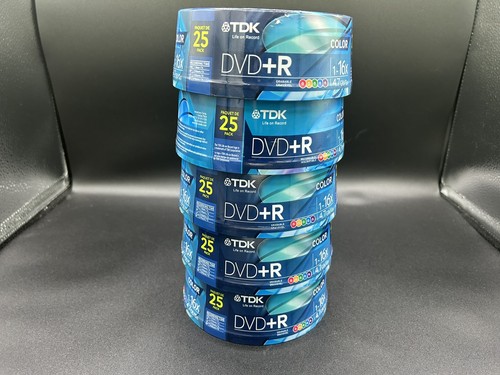 Nuovi dischi tdk dvd - dvd+r, 25pk