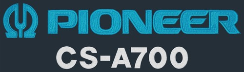 Pioneer a700 signature - pioneer, cs-a700