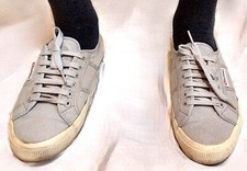 Superga uomo, modello 2750 COTU Classic, grigie, taglia 42
