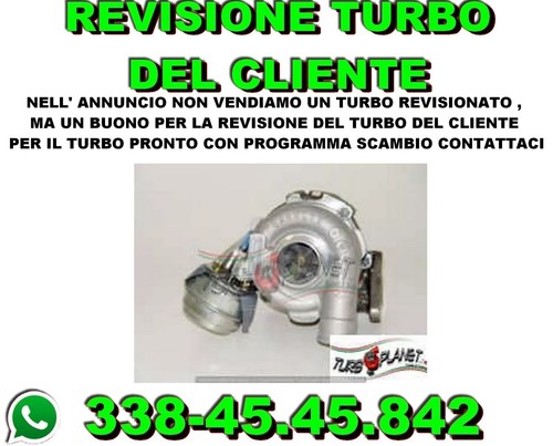 Turbina turbo gt1849v 717627 - turbina,