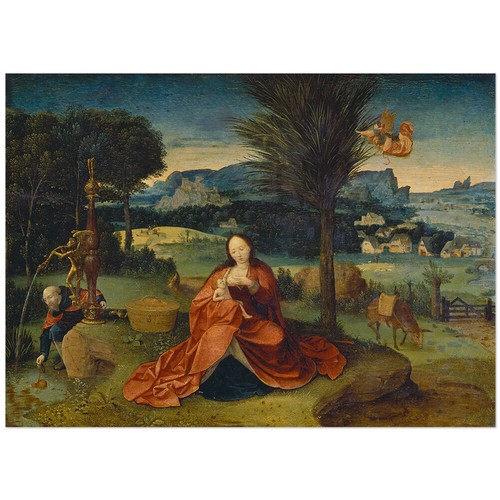 Joachim patinir riposo - joachim, in