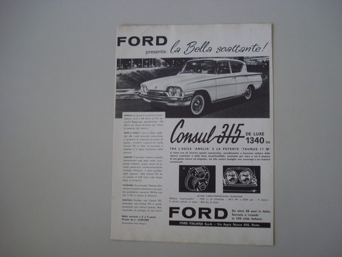 Advertising pubblicità 1961 - pubblicità,