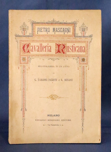 Cavalleria rusticana - cavalleria,