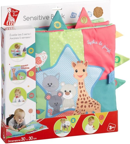 Libro sensoriale stoffa - in,