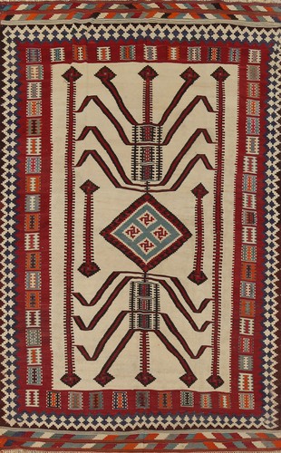 Tappeto kilim area - area, 6x10