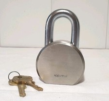 Lucchetto Master Lock 930DPF massiccio in acciaio usi industriali 2 chiavi