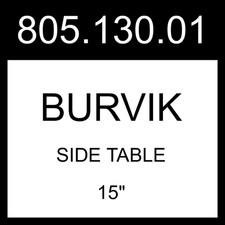 Tavolino laterale IKEA BURVIK