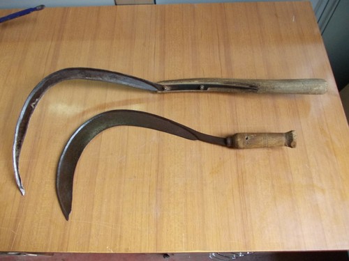 Antichi falcetti contadini - antichi,