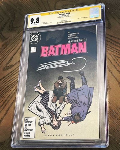 Batman 404 cgc ss frank - ss,