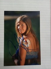 Julia Mancuso foto autografata