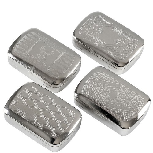 Sliver metal cigar - metal,