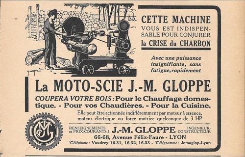 Moto scie gloppe - la,
