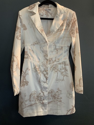 Abito blazer raso fashion - abito, in
