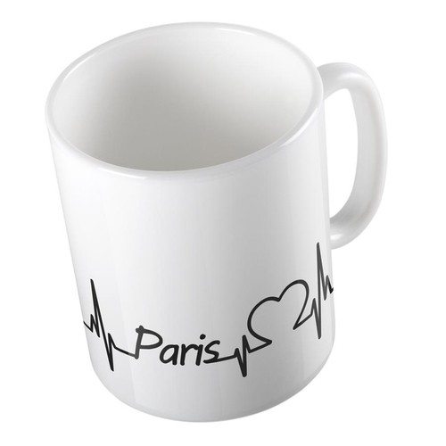 Tazza caffè parigi ceramica - tazza,