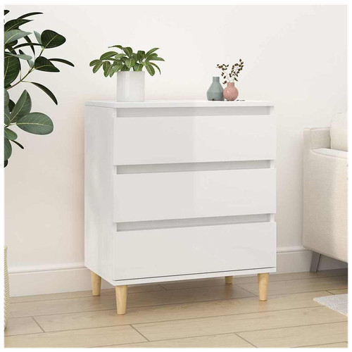 Credenza bianco lucido - bianco,