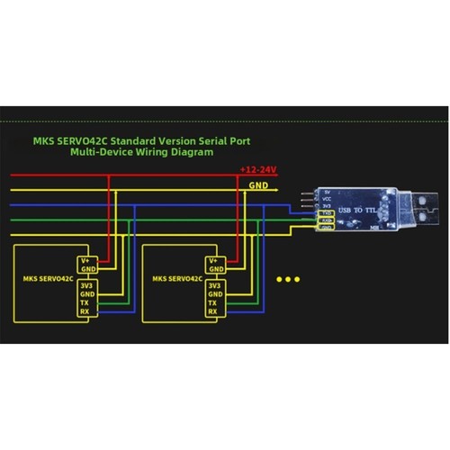 Per mks servo42c pcba kit - mks,