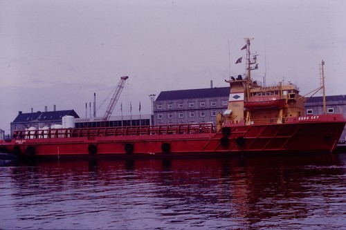 1980 edda sky shipping ship - edda,