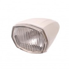 Faro anteriore bianco per bici