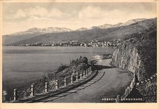 AL16-49D) CROAZIA 3 CARTOLINE ABBAZIA VIAGGIATE