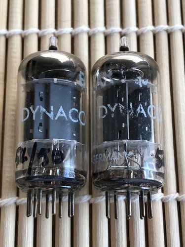 Coppia tubi dynaco ecc83 12ax7 - ecc83,