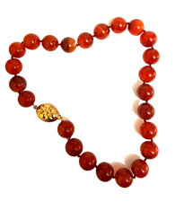 COLLANA DI AGATA CORNIOLA