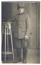 FOTO RITRATTO MILITARE ARTIGLIERE 1° RGT - CASALE MONF. AL 1929  - WW2