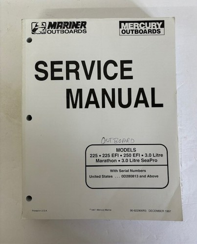 Mercury 822900r3 service - 90-822900r3,