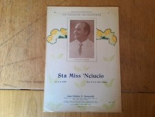 Spartito "'Sta Miss 'Nciucio",Aurelio Fierro, 1959, Ed. Gennarelli