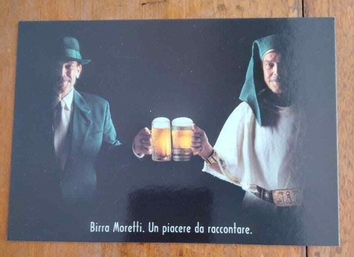 3320 cartolina pubblicitaria - cartolina,