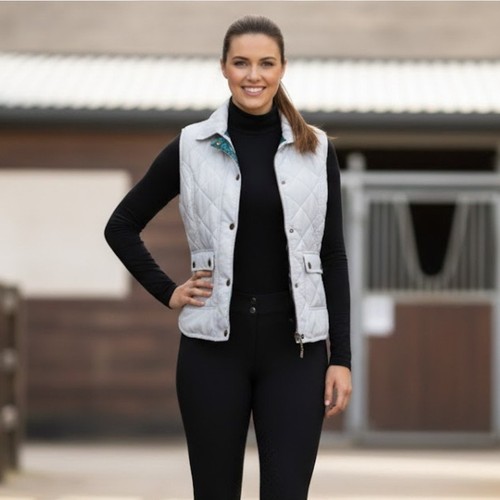 Gilet imbottito bianco