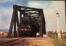 ESTE 1985 - Locomotiva FS 626 142 con treno commemorativo per il centenario dell